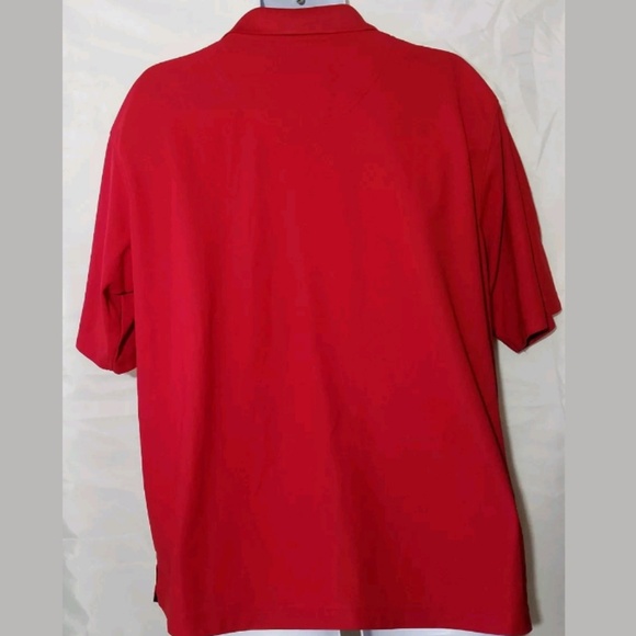 Payne Stuart Golf Polo Shirt Mens XXL Red Argyle - Picture 3 of 4